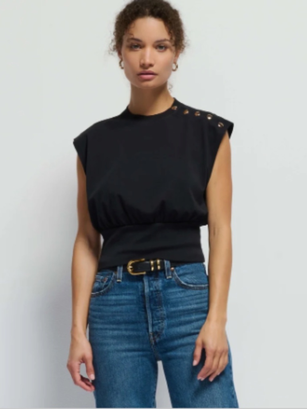 Nation Los Angeles Marni Tank NWT Med Black